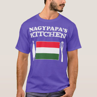 Camiseta Nagypapa's Kitchen Hungarian Grandpa 