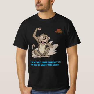 Camiseta Naija Hustle Monkey T-Shirts - Destiny Quote 