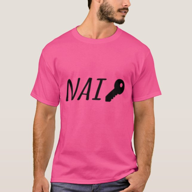 Camiseta Naikey Fake Marca Engraçado (Frente)