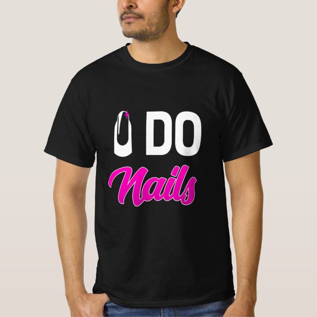 Camiseta Nail Artist Do Unhas (Frente)