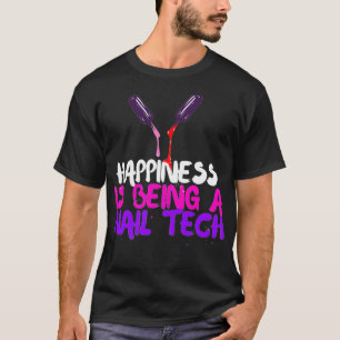 Camiseta Nail Artist Engraçado Dizendo Cosmetólogo Nail T