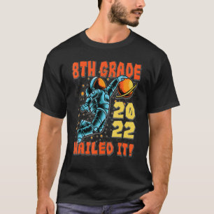 Camiseta Nail de Graduação 2022 do 8º ano de Basquetebol Es