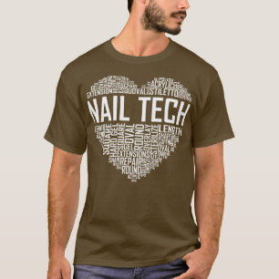 Camiseta Nail Tech Heart