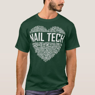 Camiseta Nail Tech Heart