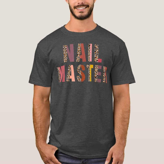 Camiseta Nail Technician Master Manicurist Beauail (Frente)