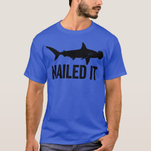 Camiseta Nails Hammerhead Shark Funny Shark Hammerhead