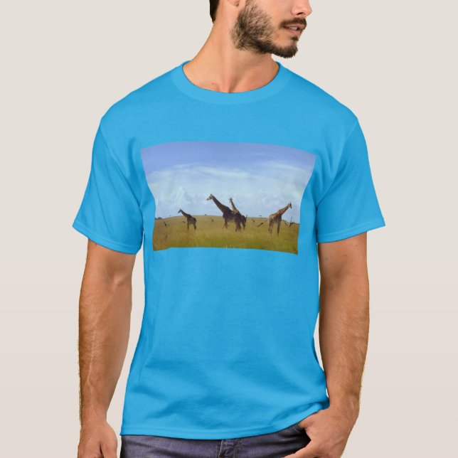 Camiseta Nairobi National Park Girafas (Frente)