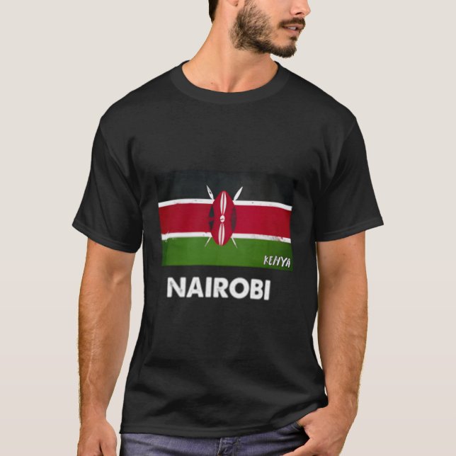 Camiseta Nairobi Quênia (Frente)
