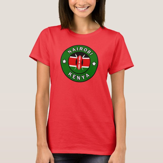 Camiseta Nairobi Quênia (Frente)