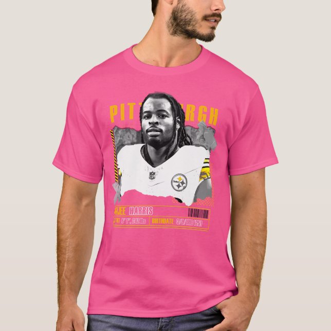 Camiseta Najee Harris Futebol Shirt Tapeçaria 1 (Frente)