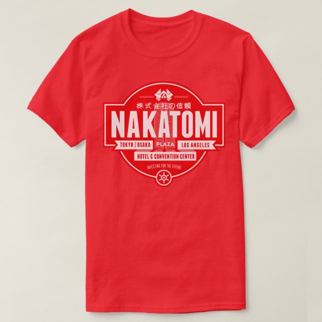 Camiseta Nakatomi Plaza 1 (Frente do Design)