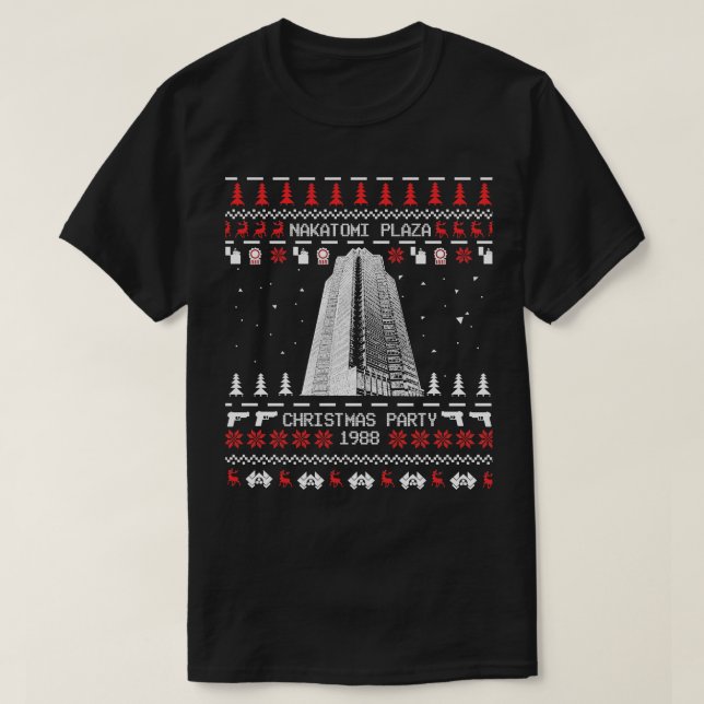 Camiseta Nakatomi Plaza 1988 Sweater (Frente do Design)