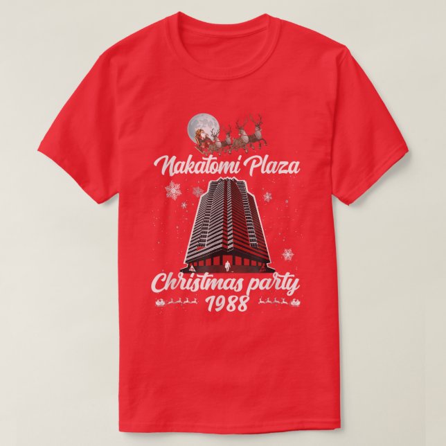 Camiseta Nakatomi_Plaza Festa de Natal de 1988 (Frente do Design)