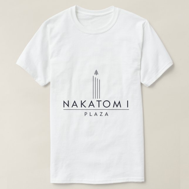 Camiseta Nakatomi plaza natal vintage (Frente do Design)