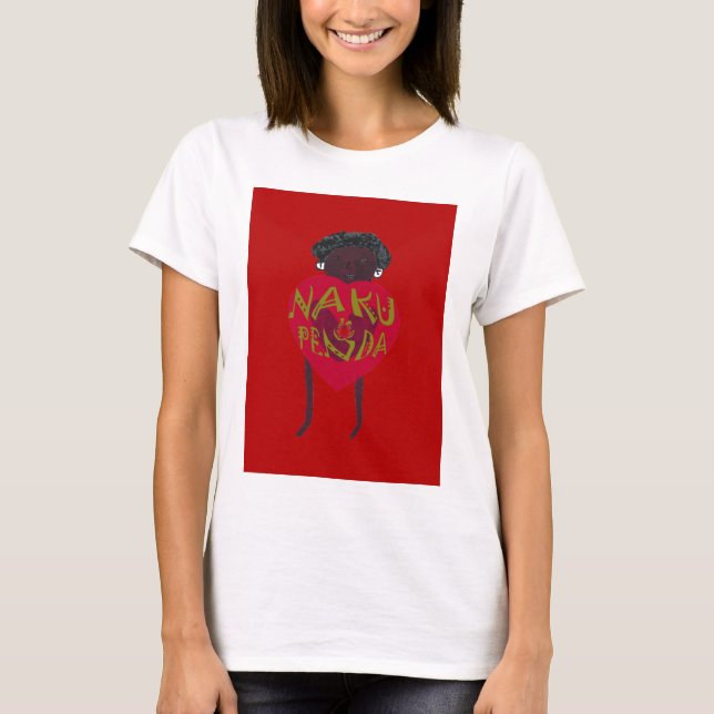 Camiseta Nakupenda Sana Art Impressão Swahili Design (Frente)