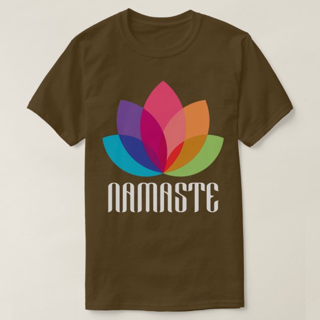 CAMISETA NAMASTE 2 (Frente do Design)