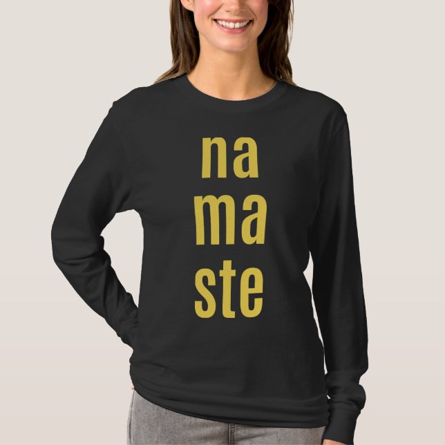 Camiseta namaste 36 (Frente)