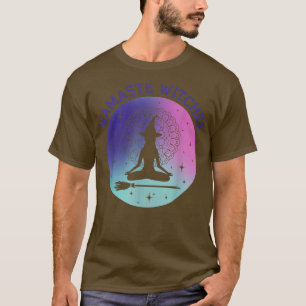 Camiseta Namaste Bruxas Halloween Pastel Goth Assombração I