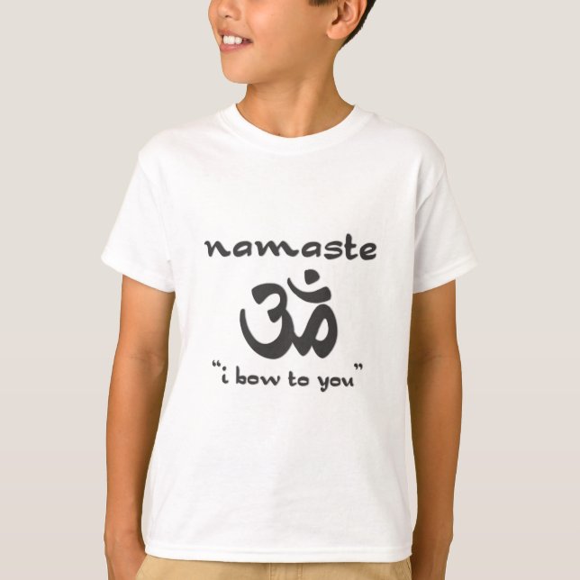 Camiseta Namaste - Eu Arco Para Você (Frente)