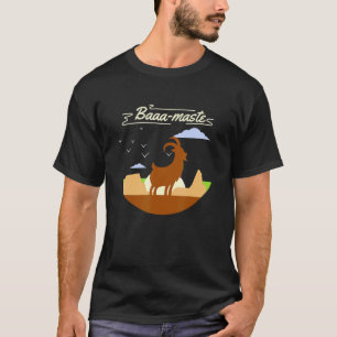 Camiseta Namaste Eu Cabra Yoga Baaa Maste Baaamaste