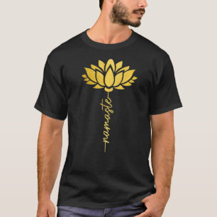 Camiseta Namaste Flor de Lótus Yoga Zen Budismo Buda Espir