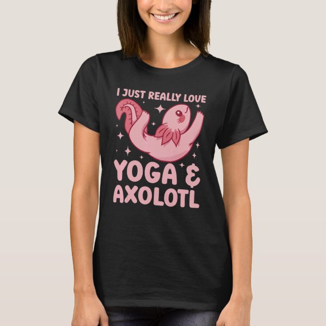 Camiseta Namaste Meditation Fitness I Just Really Love Yoga (Frente)