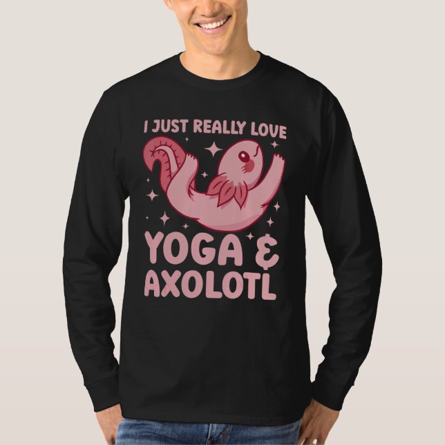 Camiseta Namaste Meditation Fitness I Just Really Love Yoga (Frente)