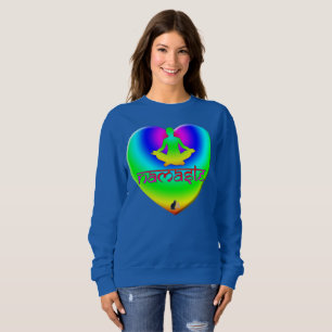 Camiseta Namaste Rainbow Intentions Heart