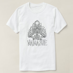 Camiseta Namaste Todo o Dia - Yoga e Vibrações Pacíficas