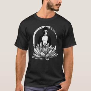 Camiseta Namaste Yoga Flor de Lótus Motivo de Meditação 1