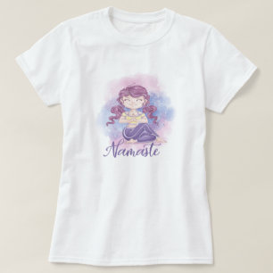 Camiseta Namaste Yoga Girl Tirt