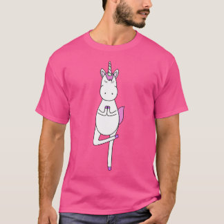 Camiseta Namaste Yoga Unicórnio Magia Ioga Unicórnio Prese