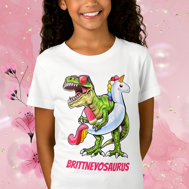 Camiseta NameoSaurus Legal T-Rex Summer (Criador carregado)