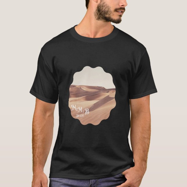 Camiseta Namib Desert Estilo Retroativo Silencioso (Frente)