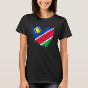 Camiseta Namíbia Flag I Love It Is In My Dna For Namibian