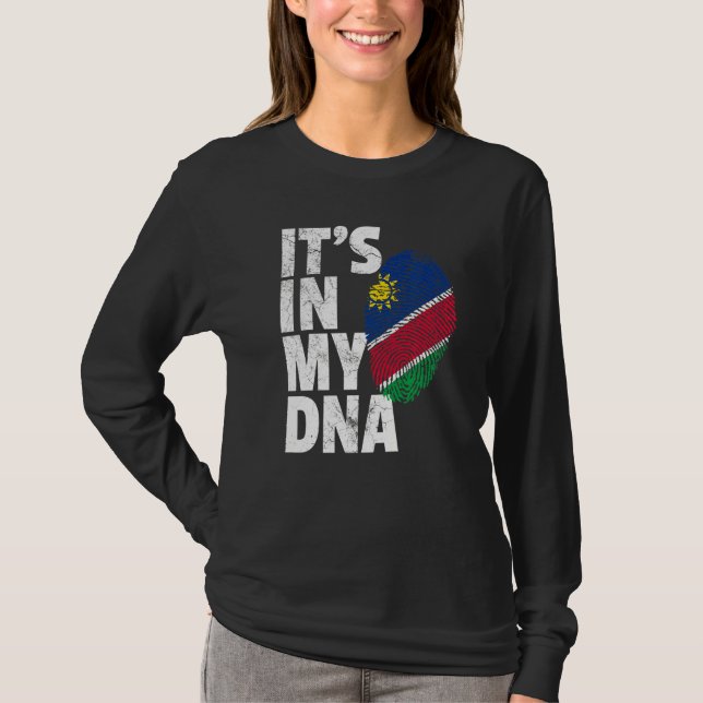 Camiseta Namibia Flag  Pride Country Home Nation Family (Frente)