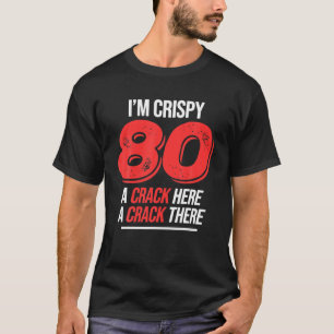 Camiseta Namorada 80 de Crise 80 Anos Homens Mulheres Cris