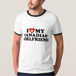 Camiseta Namorada canadense