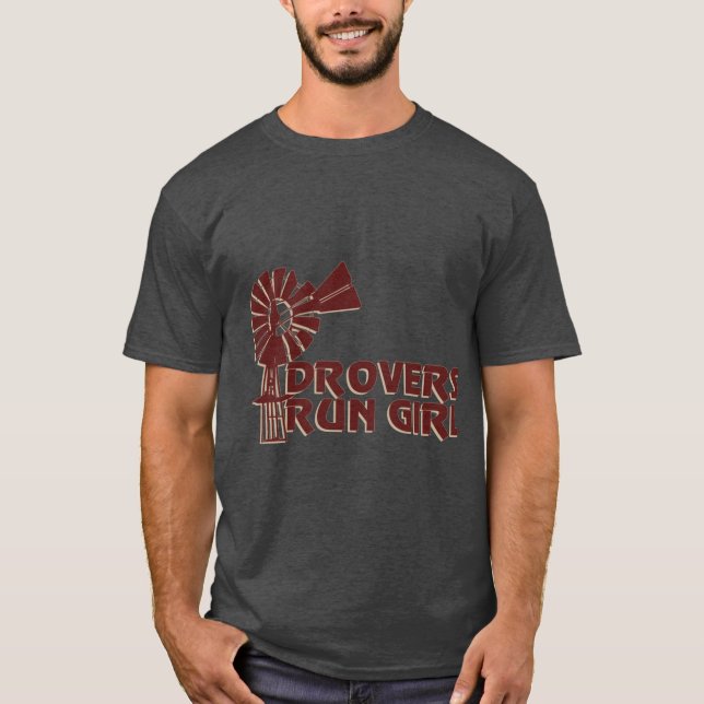 Camiseta Namorada da Drovers Run (Frente)