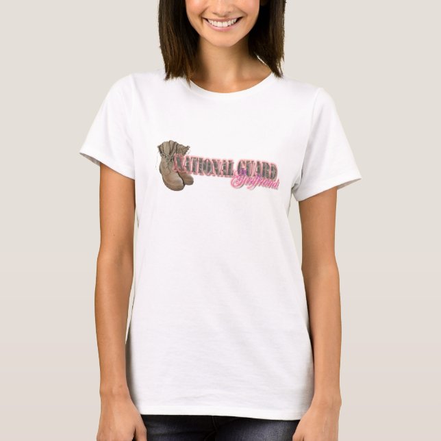 Camiseta Namorada da guarda nacional. (Frente)