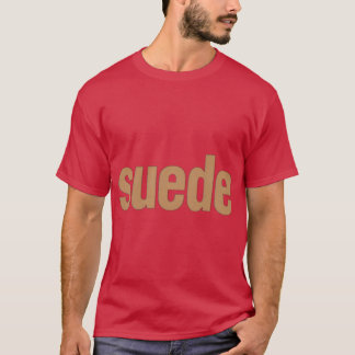 Camiseta Namorada de camurça