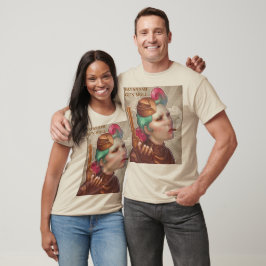 Camiseta Namorada de Gângster da Era da Proibição em Savann