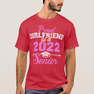 Camiseta Namorada de orgulho de uma classe de graduação de