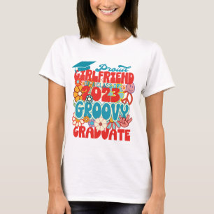 Camiseta Namorada de orgulho de uma classe de retrato do Fo