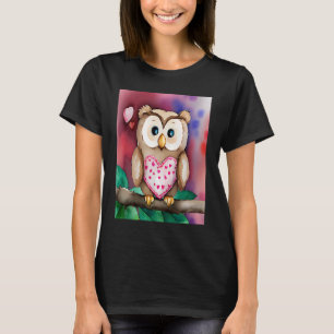 Camiseta Namorada dia de os namorados Amor Coração Ursinho