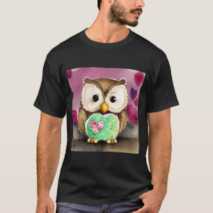 Camiseta Namorada dia de os namorados Amor Coração Ursinho