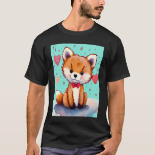 Camiseta Namorada dia de os namorados Amor Ursinho Fox Fox