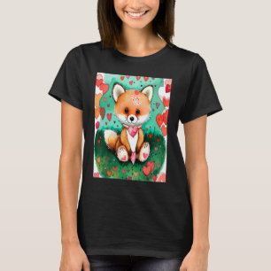 Camiseta Namorada dia de os namorados Amor Ursinho Fox Fox