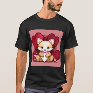 Camiseta Namorada dia de os namorados Amor Ursinho Fox Fox