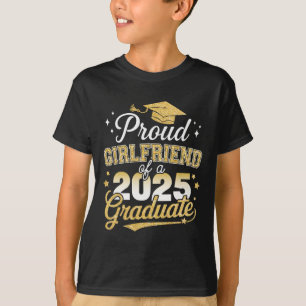 Camiseta Namorada Do Mais velho De Formando Gra De 2025